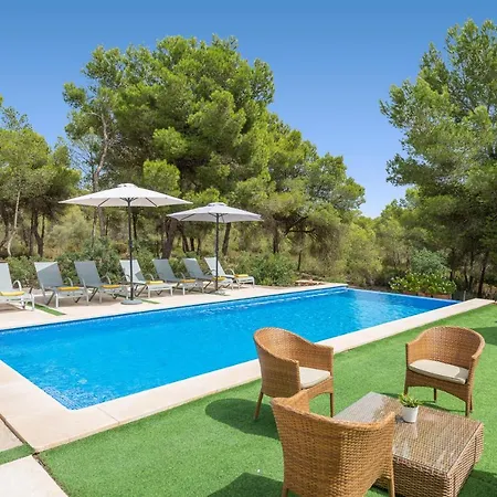 Вилла Es Pins, Pool, Ac, Bbq, Mallorca *